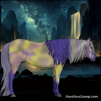 Horse Color:Gray Watercolor Grullo 