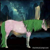 Horse Color:Watercolor Amber Champagne 
