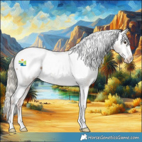 Horse Color:Red Dun Mushroom Snowcap Brindle 