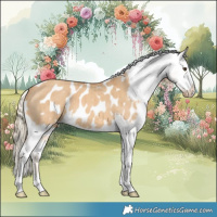 Horse Color:Red Dun Mushroom Appaloosa Brindle 