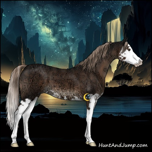 Horse Color:Liver Chestnut Ice Splash 