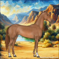 Horse Color:Chestnut Rabicano