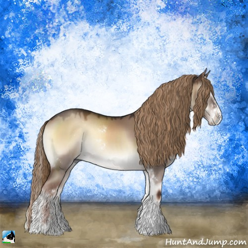 Horse Color:Liver Red Dun Onyx Sabino Rabicano 