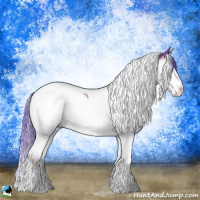 Horse Color:Watercolor Bay Splash Tobiano 