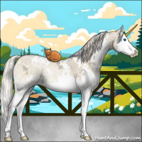 Horse Color:White Spotted Silver Smoky Grullo Ice Pearl Onyx Splash Varnish