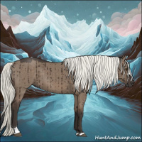 Horse Color:Liver Red Dun Mushroom Tobiano Brindle 