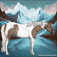 Horse Color:Liver Red Dun Mushroom Tobiano Rabicano 