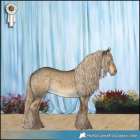 Horse Color:Chocolate Palomino Dun 