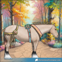 Horse Color:Black Pearl Appaloosa 