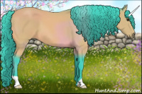 Horse Color:Watercolor Buckskin 