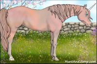 Horse Color:Watercolor Smoky Creme 