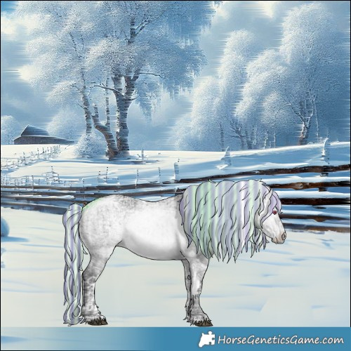 Horse Color:Painted White Spotted Silver Brown Chinchilla Ice Dun Brindle 