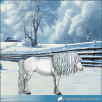Horse Color:Painted White Spotted Silver Brown Chinchilla Ice Dun Brindle