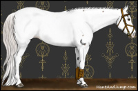 Horse Color:Chocolate Silver Brown Fewspot 