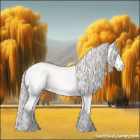 Horse Color:Perlino 