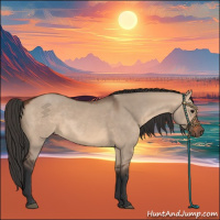 Horse Color:Brown Dun 