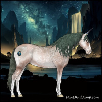 Horse Color:Brown Ice Pearl Onyx Sabino 