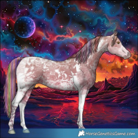 Horse Color:Painted Silver Bay Ice Tobiano 