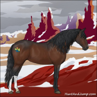 Horse Color:Brown 