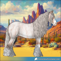 Horse Color:Silver Bay Roan Sabino Rabicano 