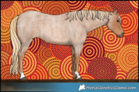 Horse Color:Red Roan 