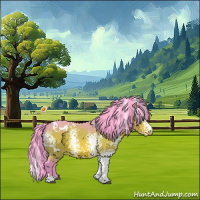 Horse Color:Watercolor White Spotted Bay Appaloosa 