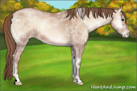 Horse Color:Blue Onyx Ice Pearl 