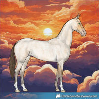 Horse Color:Sable Cream Champagne Roan 