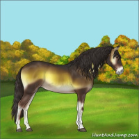 Horse Color:Liver Red Onyx Tobiano 