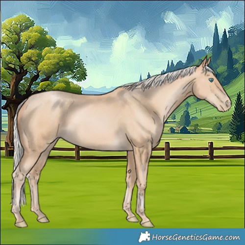 Horse Color:Silver Smoky Black Pearl