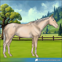 Horse Color:Silver Smoky Black Pearl
