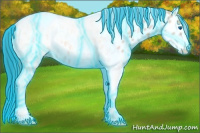 Horse Color:Painted Thunderstruck Buckskin Ice Pearl Sabino Tobiano Frame Appaloosa