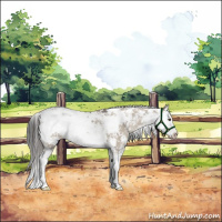 Horse Color:Liver Red Dun Ice Sabino Rabicano 