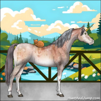 Horse Color:Painted Brown Pearl Onyx Tobiano Rabicano Brindle 