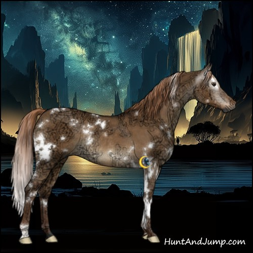 Horse Color:Gray White Spotted Liver Red Dun Ice Rabicano 