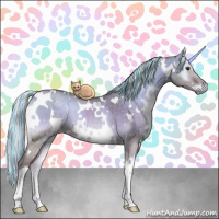 Horse Color:Painted White Spotted Chocolate Silver Grullo Chinchilla Onyx Brindle 