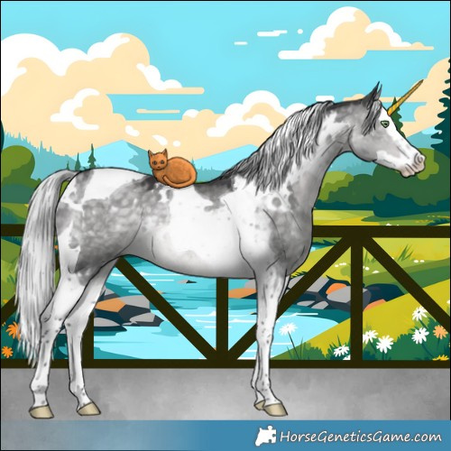 Horse Color:Platinum White Spotted Silver Buckskin Dun Splash Tobiano 
