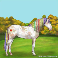 Horse Color:Gray Painted Nacre Silver Amber Cream Champagne Dun Tobiano Frame Rabicano 