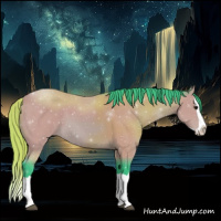 Horse Color:Watercolor Bay Splash 