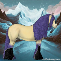 Horse Color:Watercolor Buckskin 