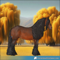 Horse Color:Brown 