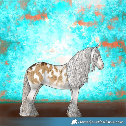 Horse Color:Chocolate Palomino Dun Appaloosa Brindle