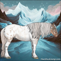 Horse Color:White Spotted Silver Brown Dun Mushroom Tobiano Appaloosa 