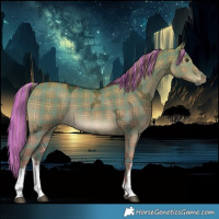 Horse Color:Painted Plaid  White Spotted Liver Red Dun Ice 