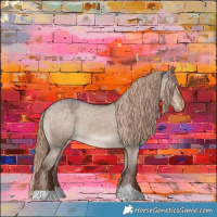 Horse Color:Liver Red Dun Varnish 