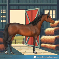Horse Color:Brown 