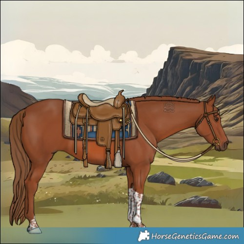 Horse Color:Chestnut Tobiano 