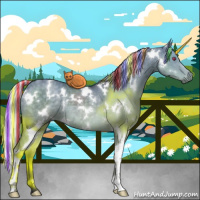 Horse Color:Painted White Spotted Silver Grullo Chinchilla Brindle 