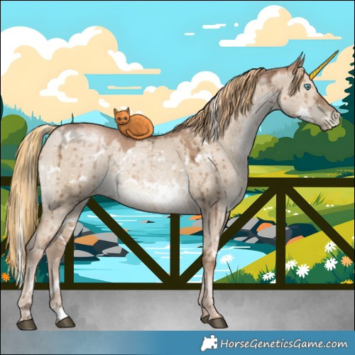 Horse Color:White Spotted Liver Red Dun Ice Pearl Brindle