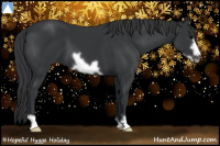 Horse Color:Black Frame 